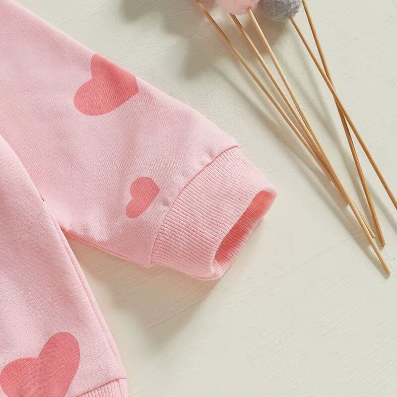 Love Red Skirt Toddler Set
