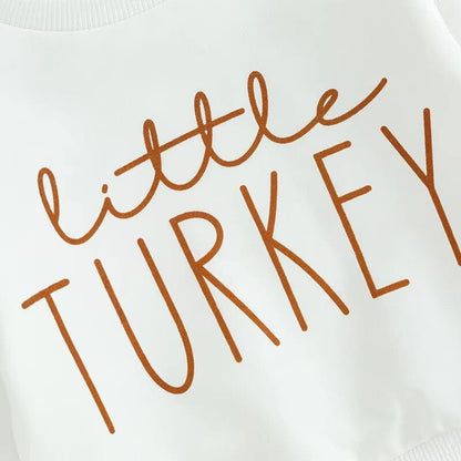 Long Sleeve Little Turkey Baby Set