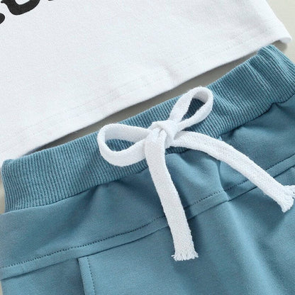 Baby Bunny Solid Shorts Set