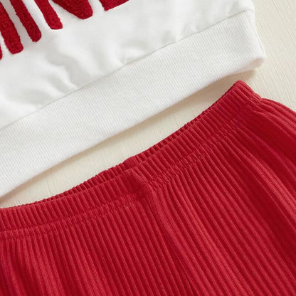 Be Mine Flared Pants Toddler Set