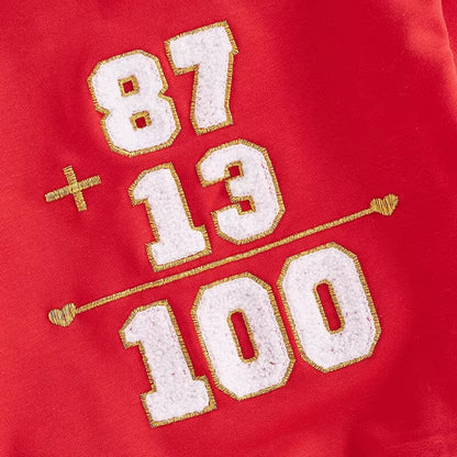 Red Hundred Points Toddler Sweatshirt