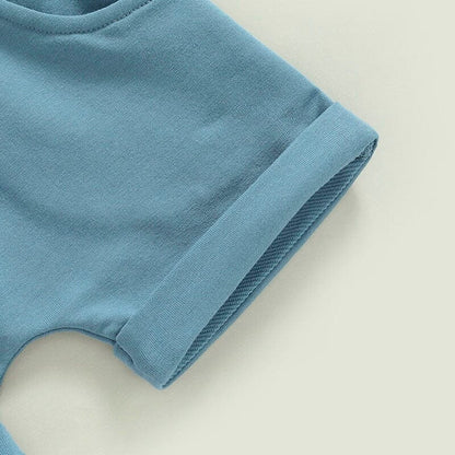 Baby Bunny Solid Shorts Set