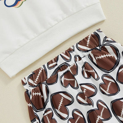 Game Day Flared Pants Baby Set