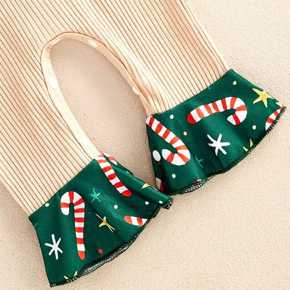 Candy Cane Cutie Baby Jumpsuit