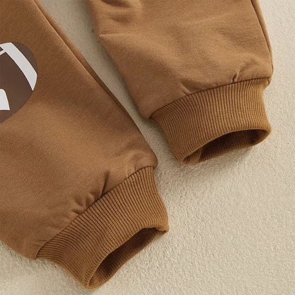 Long Sleeve Football Bro Baby Set