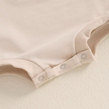 Long Sleeve Christmas Gingerbread Baby Bodysuit