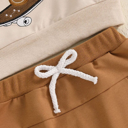 Gingerbread Skater Christmas Baby Set