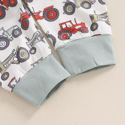 Long Sleeve New To The Farm Baby Set