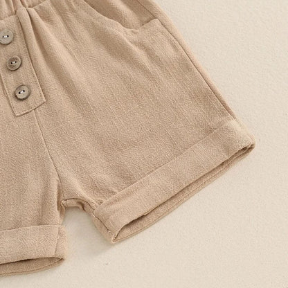 Short Sleeve Striped Toddler Set