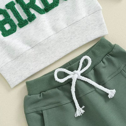 Long Sleeve Go Birds Baby Set