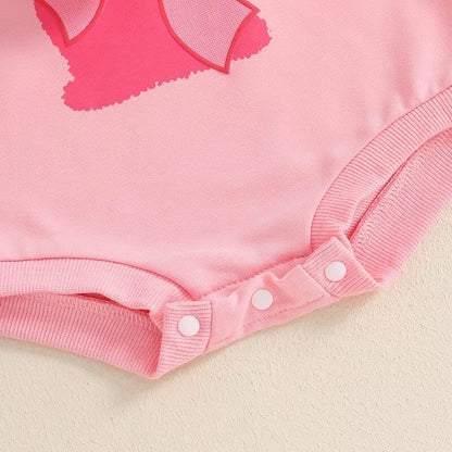 Long Sleeve Easter Bunny Baby Romper