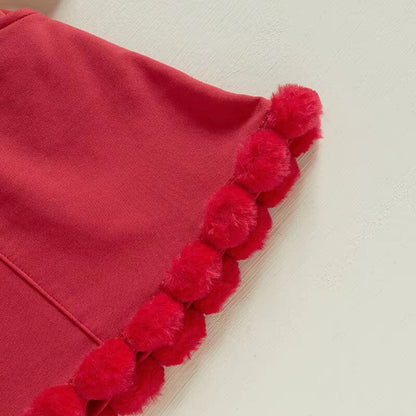 Love Red Skirt Toddler Set