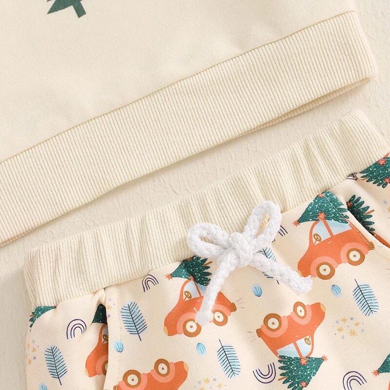 Long Sleeve Merry Bright Baby Set