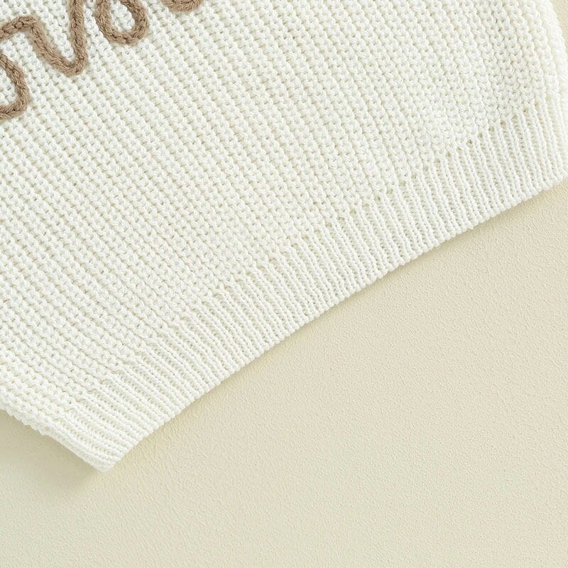 Little Sister Knitted Baby Sweater