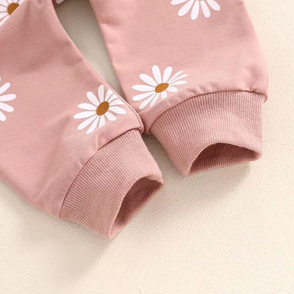Long Sleeve Daisy Ruffles Baby Set