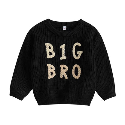 Big Bro Knit Toddler Sweater