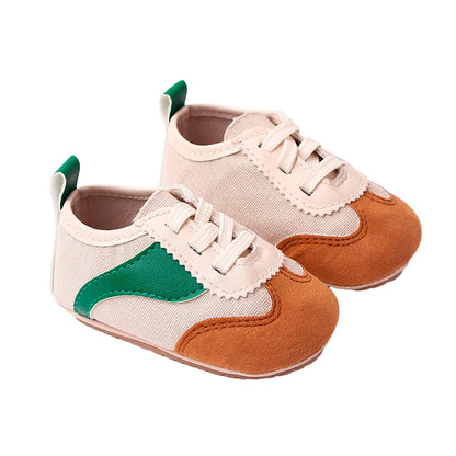 Lace Up Canvas Baby Sneakers