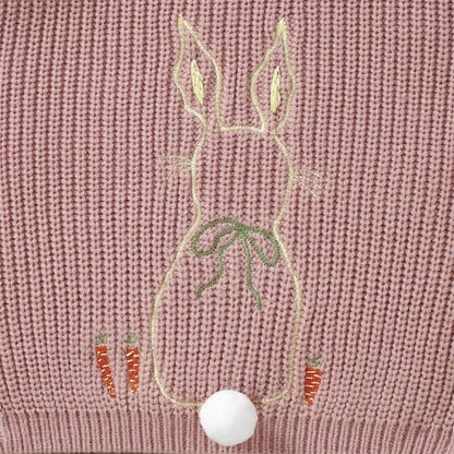 Bunny Knitted Baby Sweater