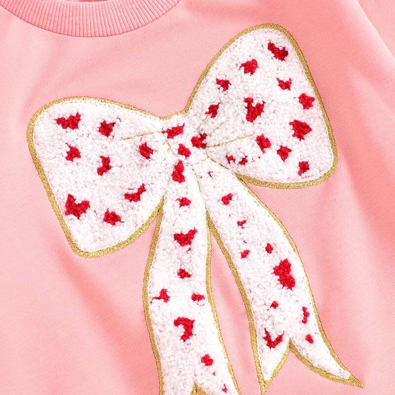 Long Sleeve Tulle Skirt Toddler Set