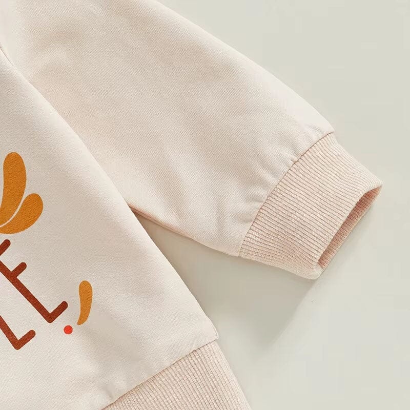 Long Sleeve Gobble Til You Wobble Baby Set