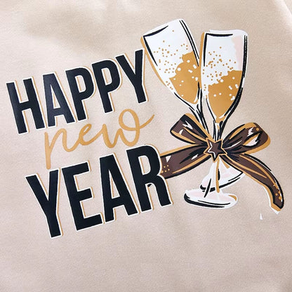 Happy New Year Skirt Toddler Set