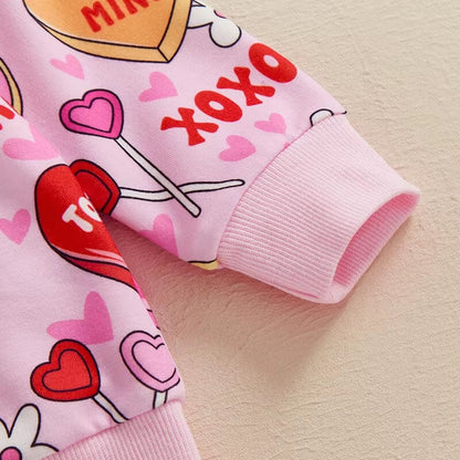 Valentine's Day Vibes Baby Set