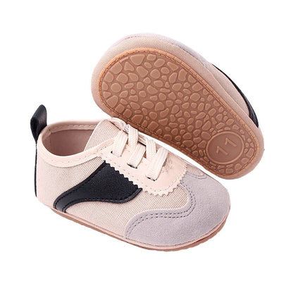Lace Up Canvas Baby Sneakers