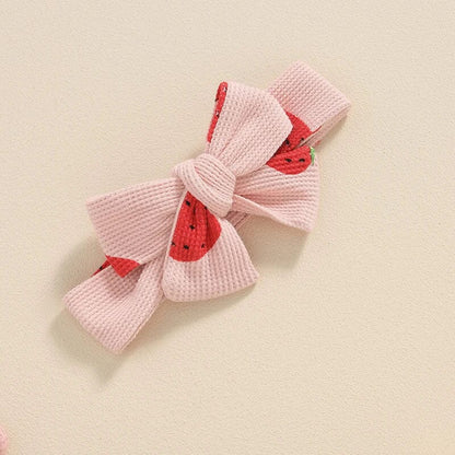 Sleeveless Strawberry Baby Dress