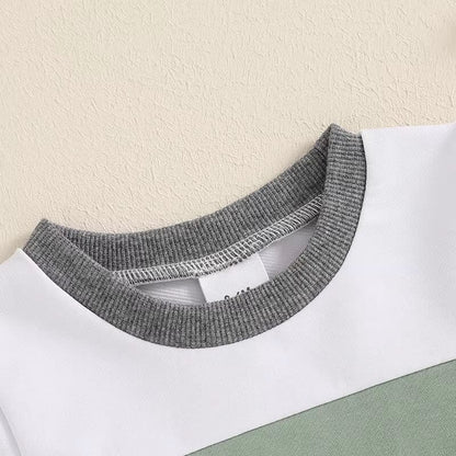 Short Sleeve Solid Shorts Baby Set