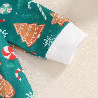 Long Sleeve Christmas Time Toddler Set