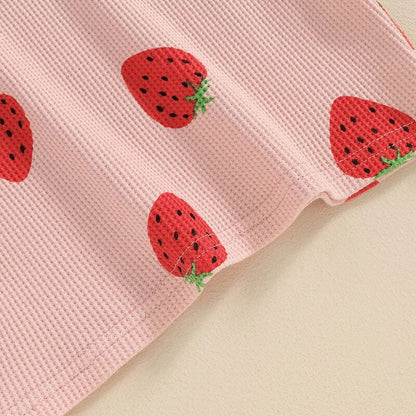 Sleeveless Strawberry Baby Dress