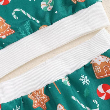 Long Sleeve Christmas Time Toddler Set