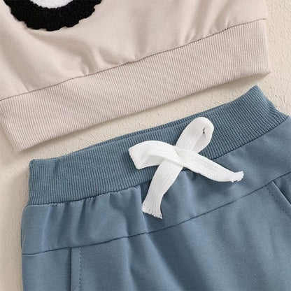 Long Sleeve Tractor Baby Set