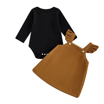 Long Sleeve Corduroy Baby Set