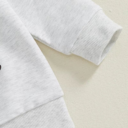 Long Sleeve Merry Vibes Baby Set