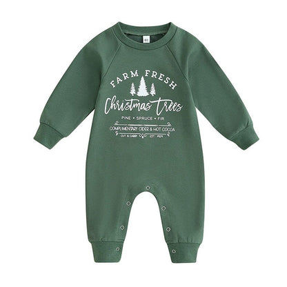 Christmas Trees Baby Jumpsuit