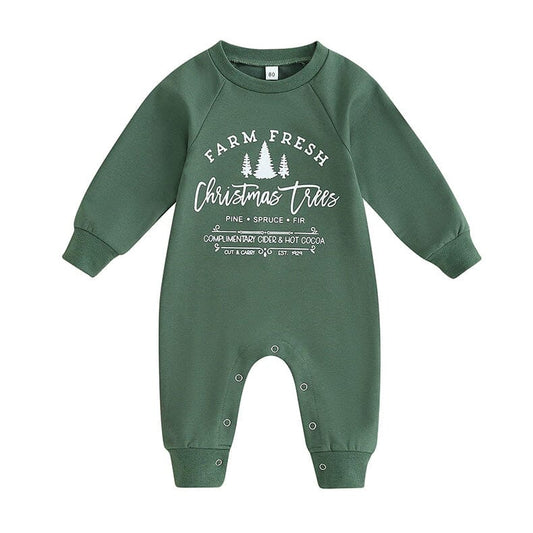 Christmas Trees Baby Jumpsuit