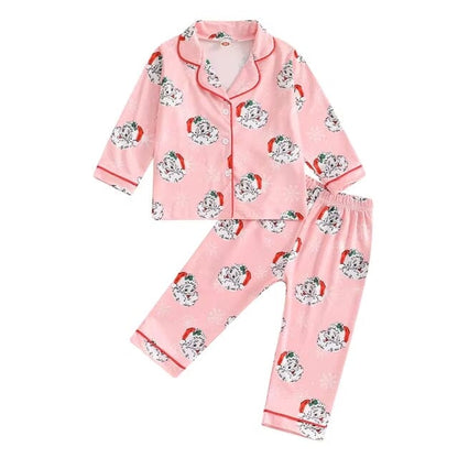 Santa Clause Toddler Pajama Set