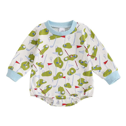 Long Sleeve Golf Baby Bodysuit