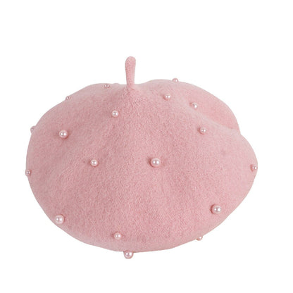 Solid Toddler Pearl Hat