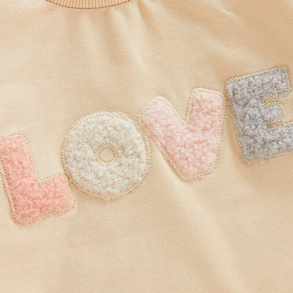 Long Sleeve Love Baby Bodysuit