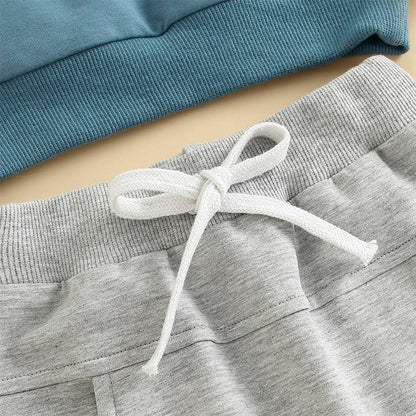 Bubs Blue Sweatshirt Baby Set