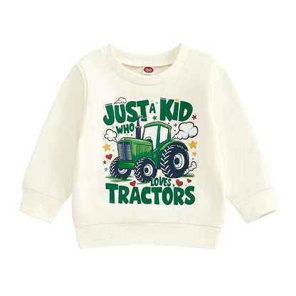 Tractor Love Baby Sweatshirt