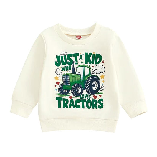 Tractor Love Baby Sweatshirt