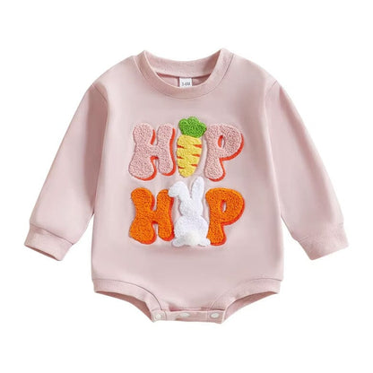 Long Sleeve Hip Hop Baby Bodysuit