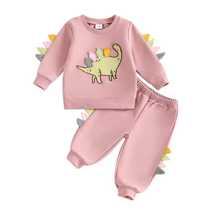 Long Sleeve Dinosaur Baby Set