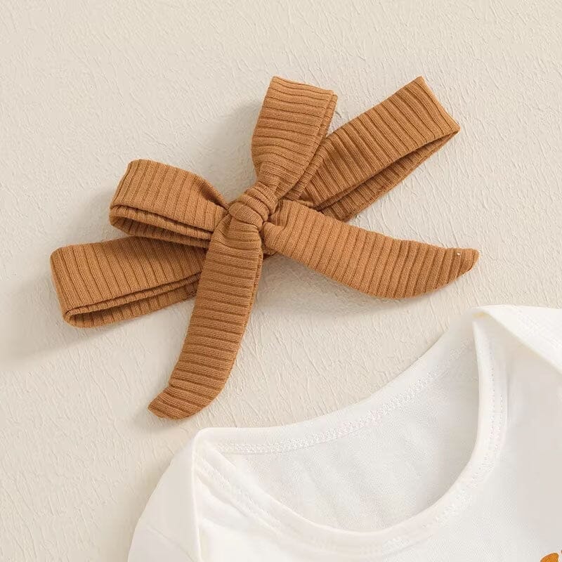 Thanksgiving Casserole Flared Pants Baby Set