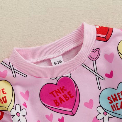 Valentine's Day Vibes Baby Bodysuit