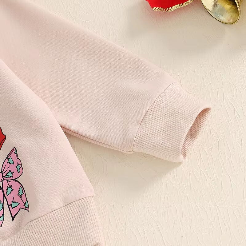 Christmas Pants Flared Pants Baby Set