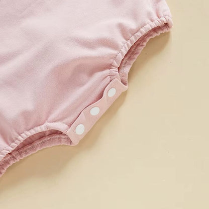 Pink Bunny Ears Baby Romper